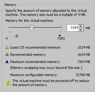 VMWare Memory Allocation